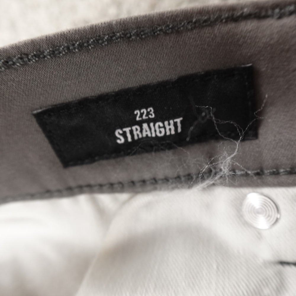 NEW Lucky Brand Jeans Mens 30X30 Gray Denim Pants 223 Straight Stretch Preppy - Picture 9 of 16